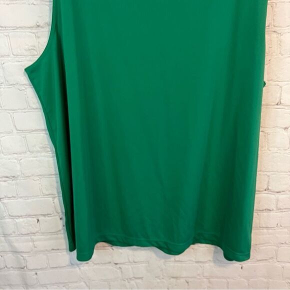 Alo Kelly Green Athletic Tank Top size 3X - Picture 4 of 6